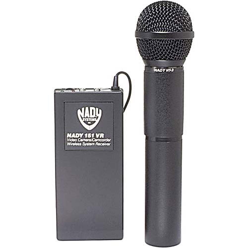 Nady 151VRHT Professional Wireless Handheld Microphone Systems For Camcorders Nady 151VRHT Professional Wireless Handheld Microphone Systems For Camcorders